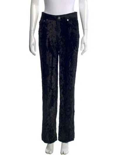 Pre-owned Helmut Lang Straight Leg Pants W/ Tags In Black