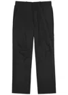 Helmut Lang Straight-leg Wool Trousers In Black