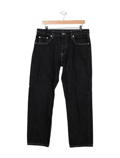Pre-owned Helmut Lang Straight-leg Jeans In Blue