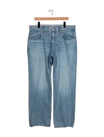 Pre-owned Helmut Lang Straight-leg Jeans In Blue