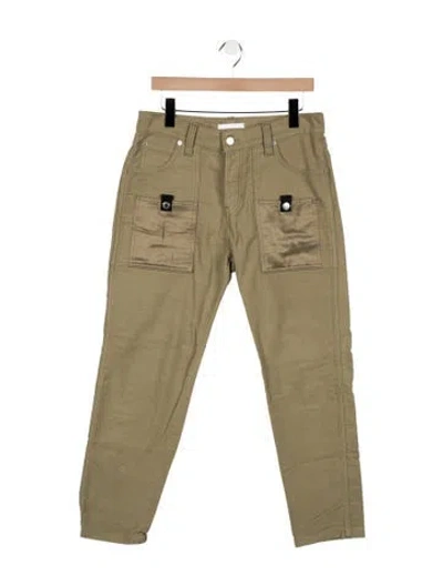 Pre-owned Helmut Lang Straight-leg Jeans In Green