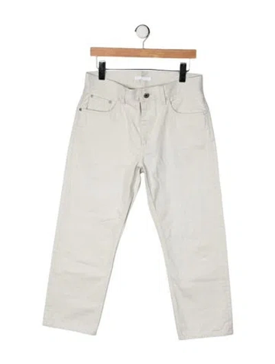 Pre-owned Helmut Lang Straight-leg Jeans In Neutrals