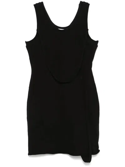 HELMUT LANG STRAP-DETAIL MINI DRESS