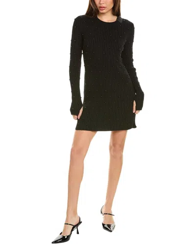 HELMUT LANG STRAP KNIT SWEATERDRESS
