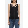 Helmut Lang Pima Cotton And Modal-blend Jersey Tank In Black