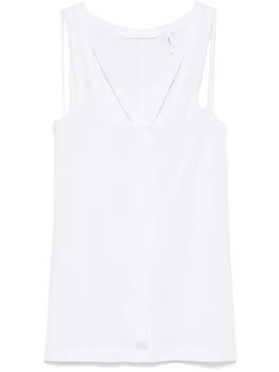 HELMUT LANG STRAP RACER TANK TOP