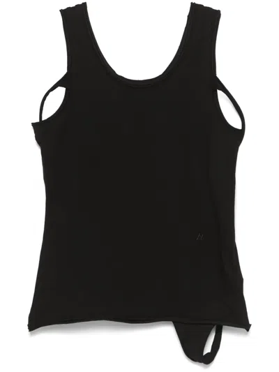 Helmut Lang Strap Tank In Black