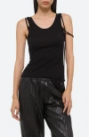 Helmut Lang Strappy Tank In Black