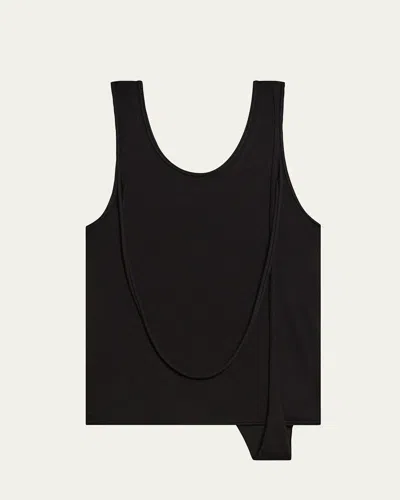 Helmut Lang Strappy Tank Top In Black