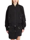 Helmut Lang Cotton Blend Bomber Jacket