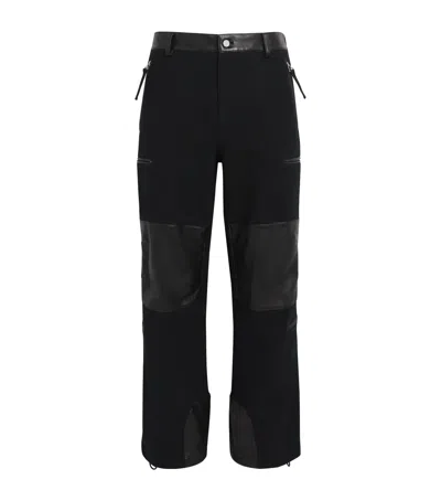 Helmut Lang Stretch-cotton Flight Trousers In Black