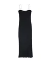 Helmut Lang Stretch-cotton Tank Dress In Black