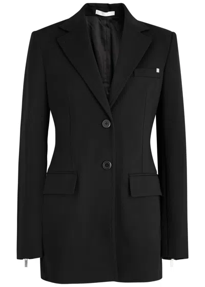 Helmut Lang 'wasted' Single-breasted Blazer In Black