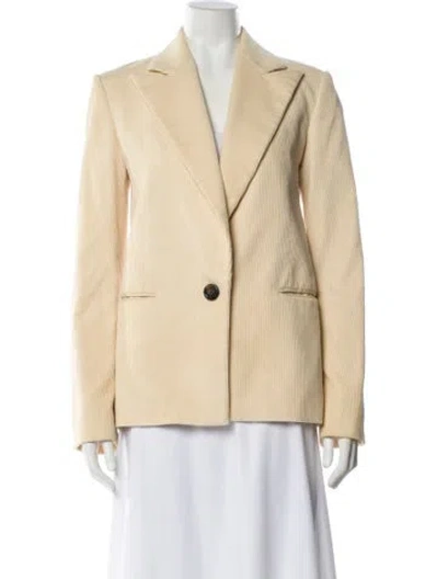 Pre-owned Helmut Lang Striped Blazer In Neutral