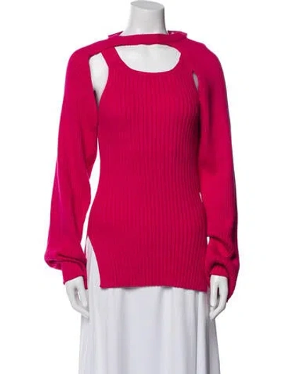 Pre-owned Helmut Lang Striped Dress Set W/ Tags In Pink