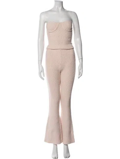 Pre-owned Helmut Lang Striped Pant Set In Neutral