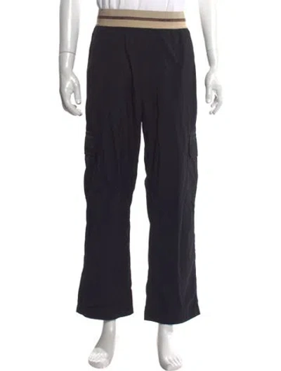 Pre-owned Helmut Lang Striped Pants In Black