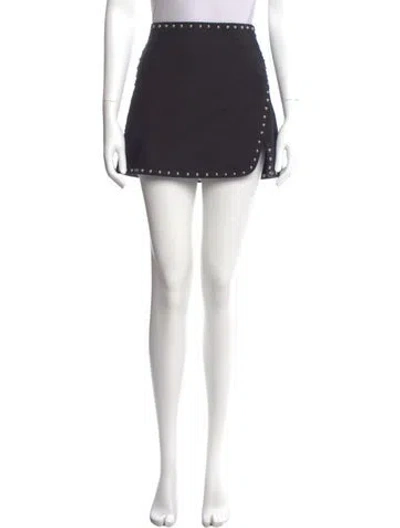Pre-owned Helmut Lang Studded Accents Mini Skirt In Multi