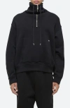 Helmut Lang Suitcase Pullover Sweatshirt In Black