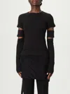 Helmut Lang Sweater  Woman Color Black In Black
