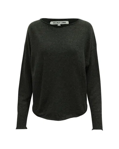 Helmut Lang Sweater In Grey Cashmere