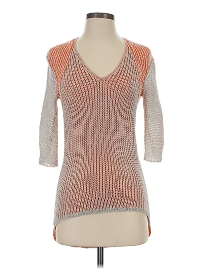 Pre-owned Helmut Lang Sweater Vest In Orange