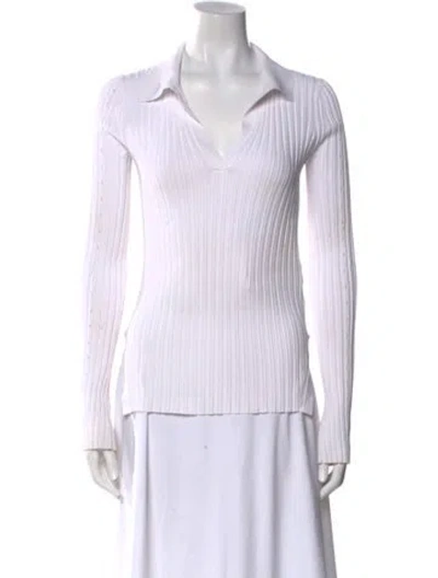 Pre-owned Helmut Lang Sweater In White