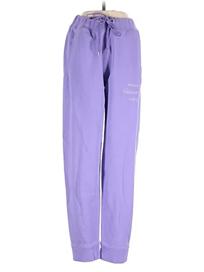 Pre-owned Helmut Lang Sweatpants In Purple