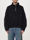 Helmut Lang Sweatshirt In Black Cotton In Schwarz