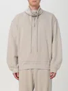Helmut Lang Funnel-neck Sweatshirt In Grau
