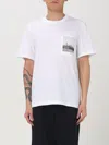 Helmut Lang T-shirt Postcard Skyline In White