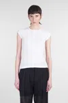 Helmut Lang Slim Fit Sheer Cap Sleeve T-shirt