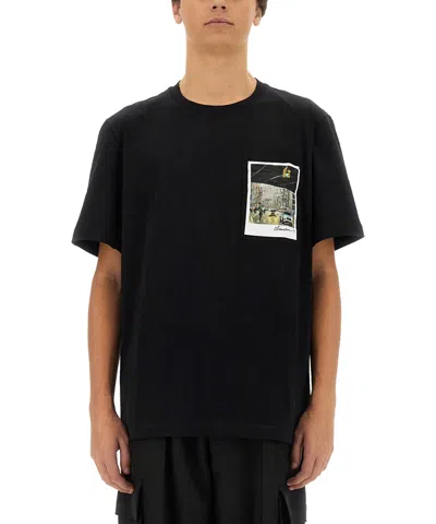 Helmut Lang T-shirt In Black