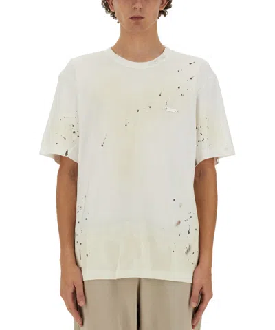 Helmut Lang T-shirt In White