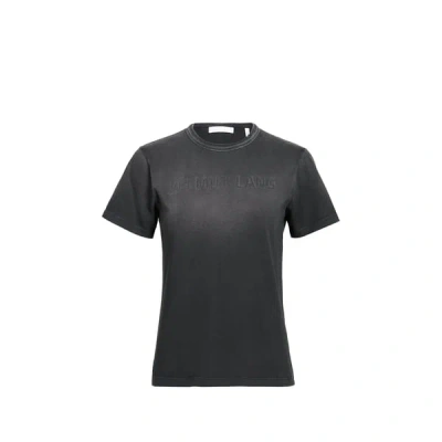 Helmut Lang T-shirt À Logo Délavé