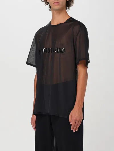 HELMUT LANG T-SHIRT HELMUT LANG MEN COLOR BLACK,F80162002