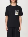 Helmut Lang Overpass Postcard Tee In Schwarz