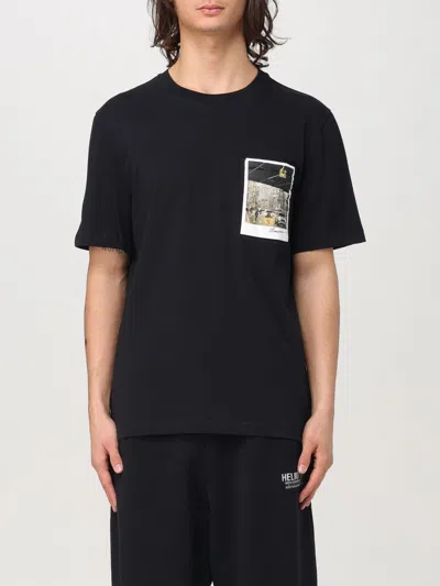 HELMUT LANG T-SHIRT HELMUT LANG MEN COLOR BLACK,G30485002