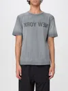 Helmut Lang Garment-dyed New York Tee In Gray