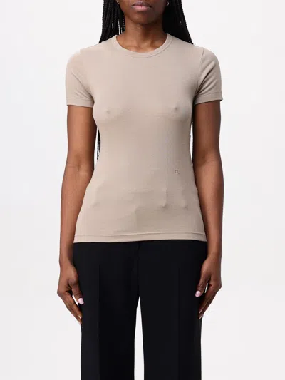 Helmut Lang T-shirt  Woman Color Beige