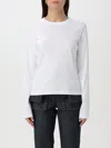 Helmut Lang Long-sleeve T-shirt In Weiss
