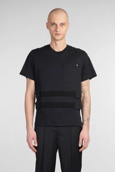 Helmut Lang T-shirt In Black Cotton
