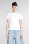 Helmut Lang T-shirt In White Cotton In White