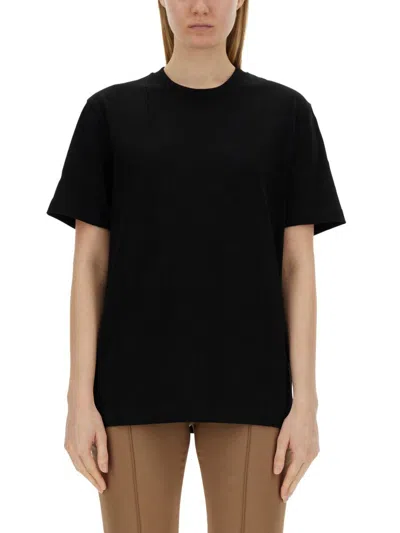 Helmut Lang Logo-print Cotton T-shirt In Black