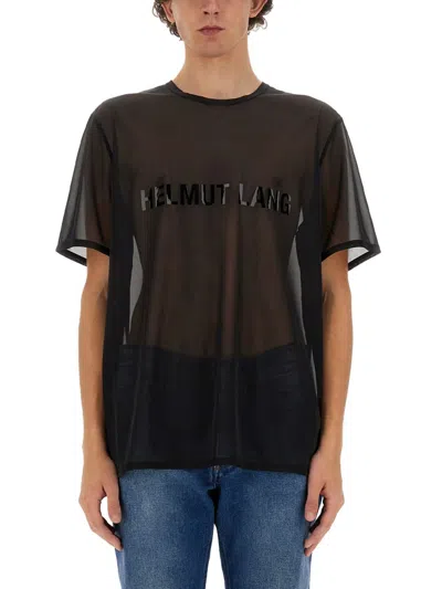 Helmut Lang Black Sheer T-shirt