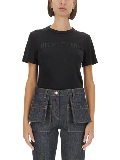 HELMUT LANG T-SHIRT WITH LOGO