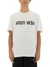 Helmut Lang Bold Graphic Logo T-shirt In White