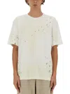 Helmut Lang T-shirt With Print In White