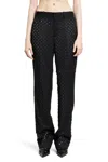 Helmut Lang Pants In Black Polyester In Black