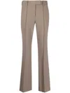 Helmut Lang Vent Bootcut Pant In Nude